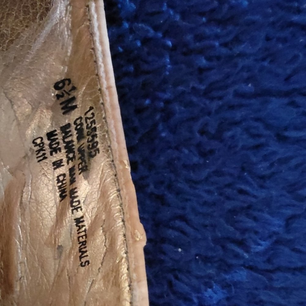 Sofft Tan Cork Open Toe Shoe With A 2 In Heal And… - image 2